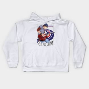 Elliott Smith Art Kids Hoodie